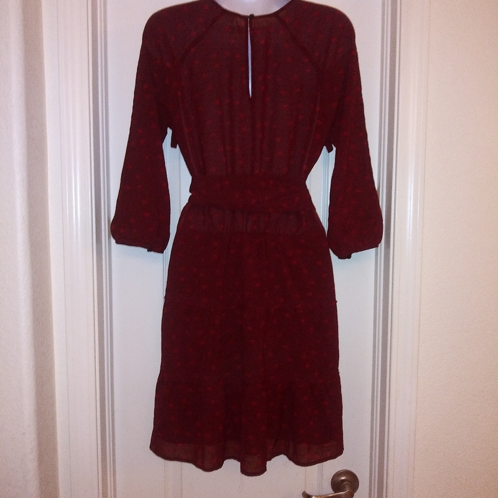Ba$sh Belted Ruffle Dress - Picture 5 of 9